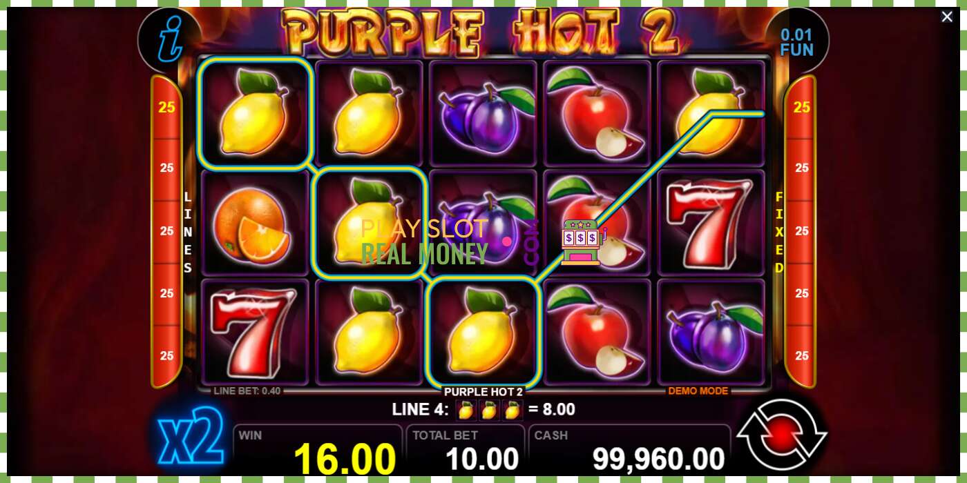 Слот Purple Hot 2 на реальные деньги, картинка - 2