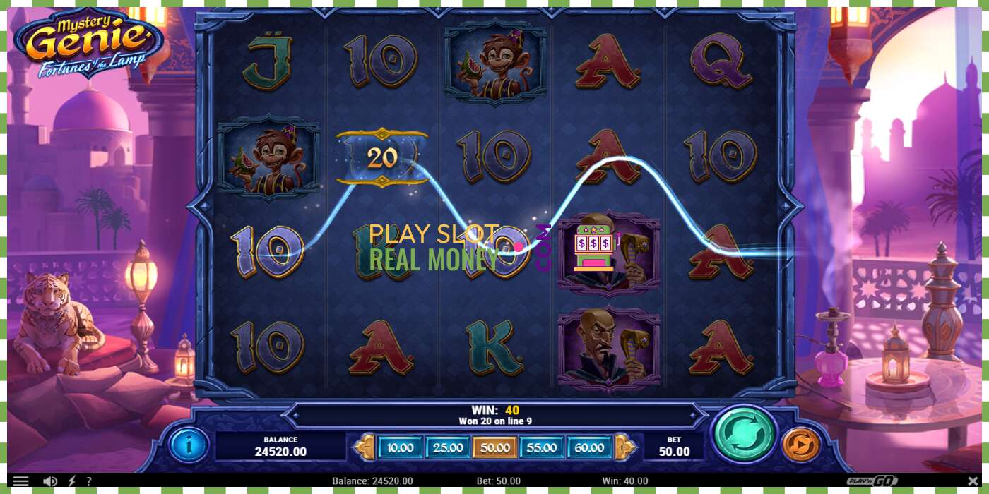 Slot Mystery Genie Fortunes of the Lamp for real money, picture - 4