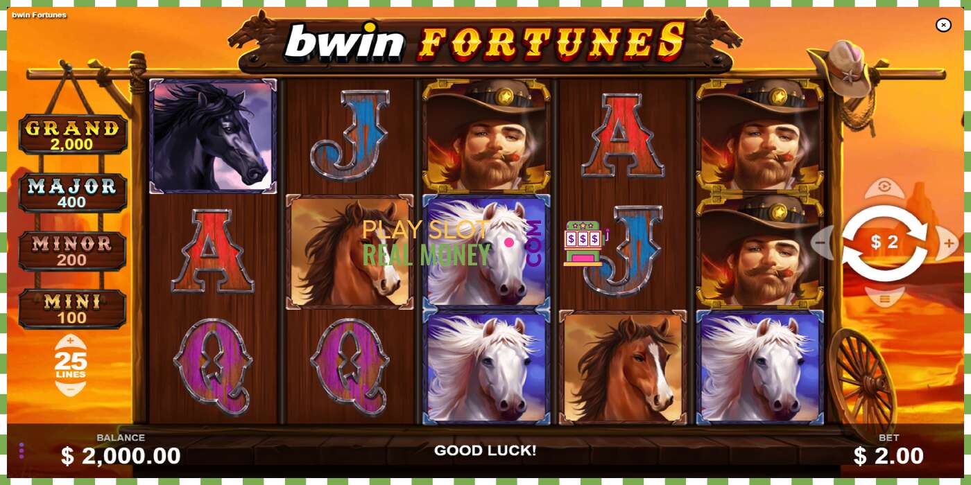 Slot Bwin Fortunes za skutečné peníze, obrázek - 2