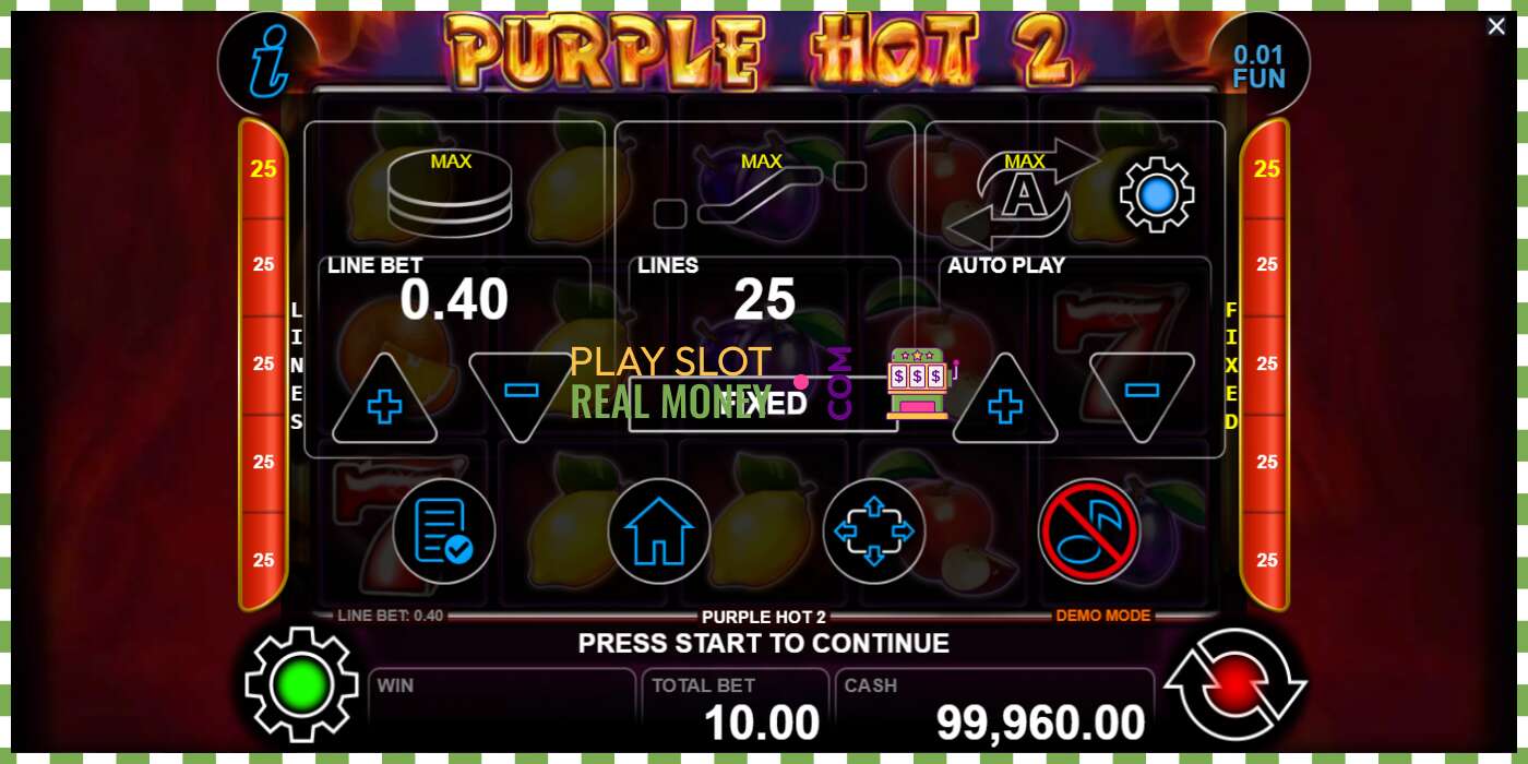 Слот Purple Hot 2 на реальные деньги, картинка - 7