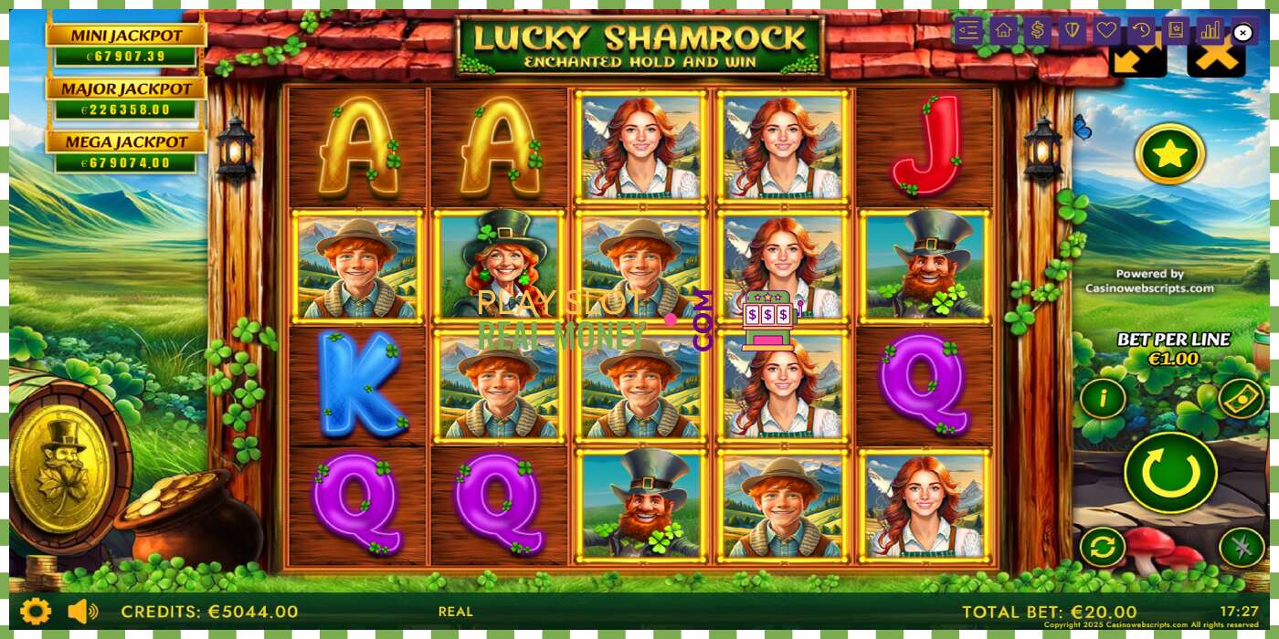 Σχισμή Lucky Shamrock - Enchanted Hold and Win για πραγματικά χρήματα, εικόνα - 2