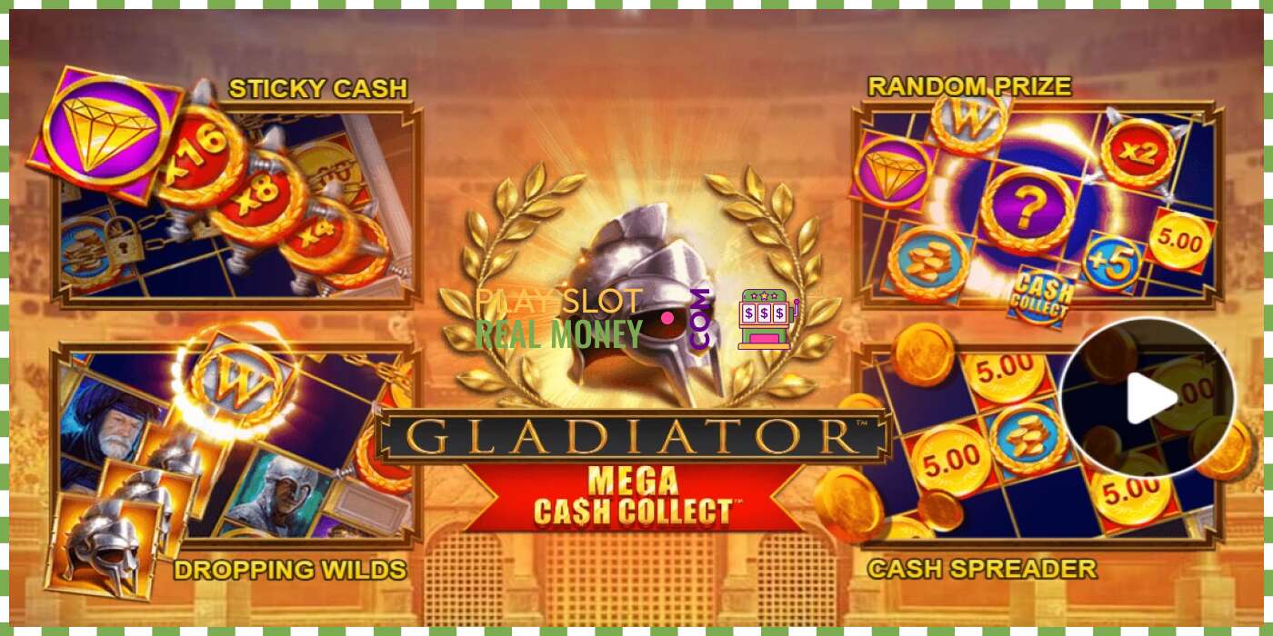 Слот Gladiator: Mega Cash Collect за истински пари, снимка - 1