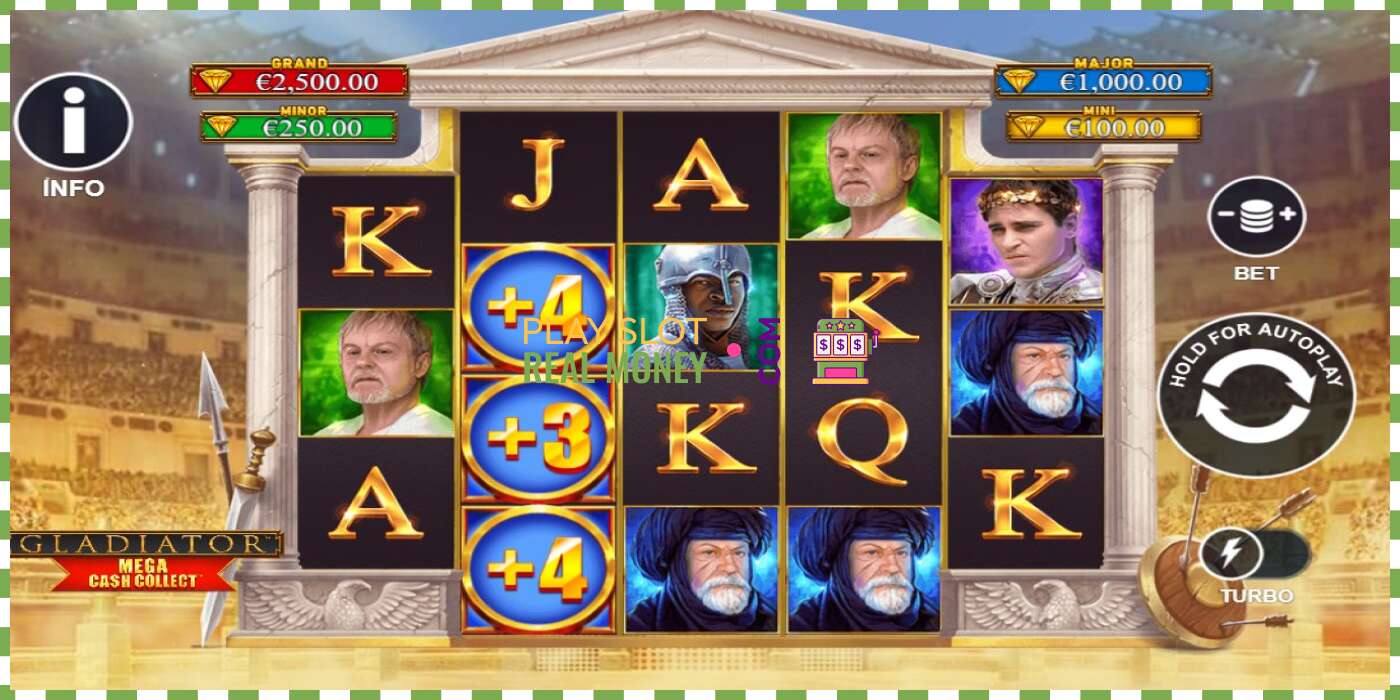 Слот Gladiator: Mega Cash Collect за истински пари, снимка - 4