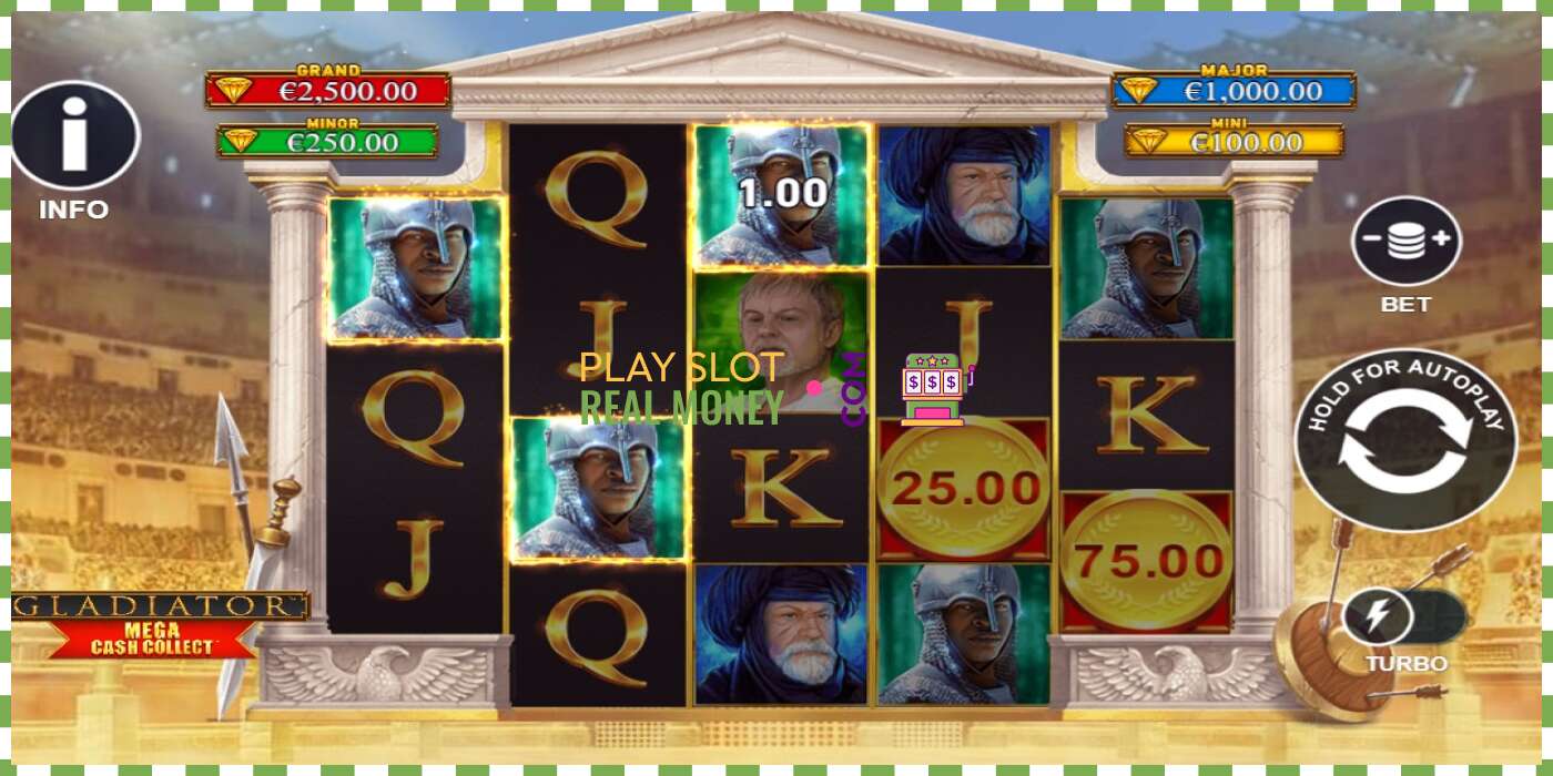 Слот Gladiator: Mega Cash Collect за истински пари, снимка - 5