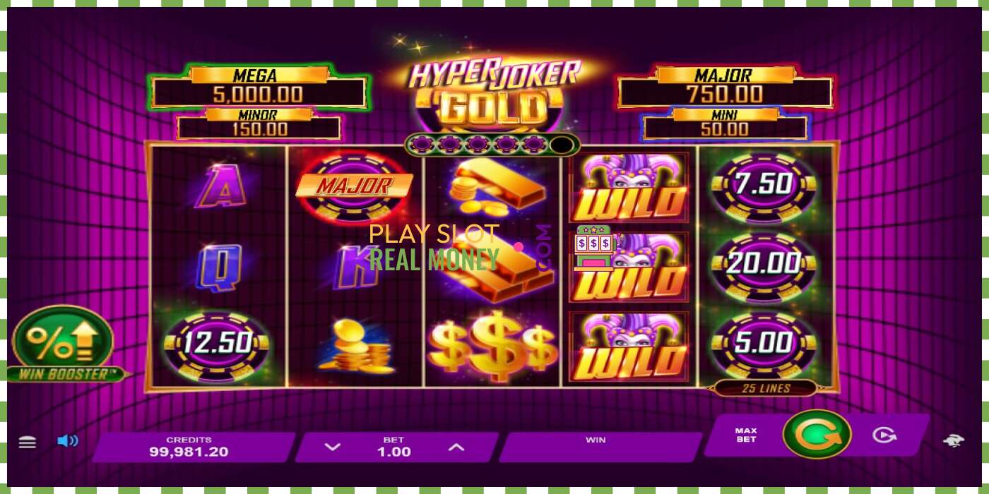 Slot Hyper Joker Gold por diñeiro real, imaxe - 1