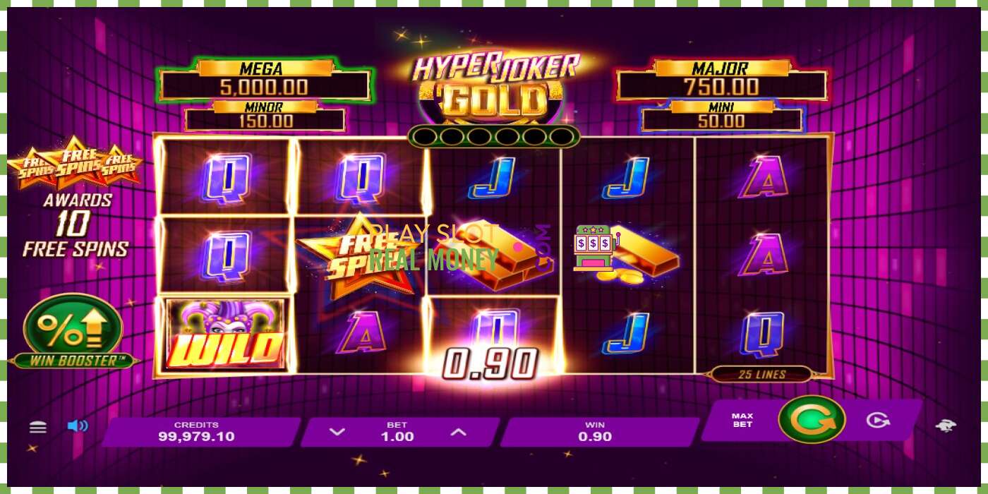 Slot Hyper Joker Gold por diñeiro real, imaxe - 3