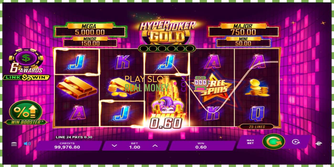 Slot Hyper Joker Gold por diñeiro real, imaxe - 4