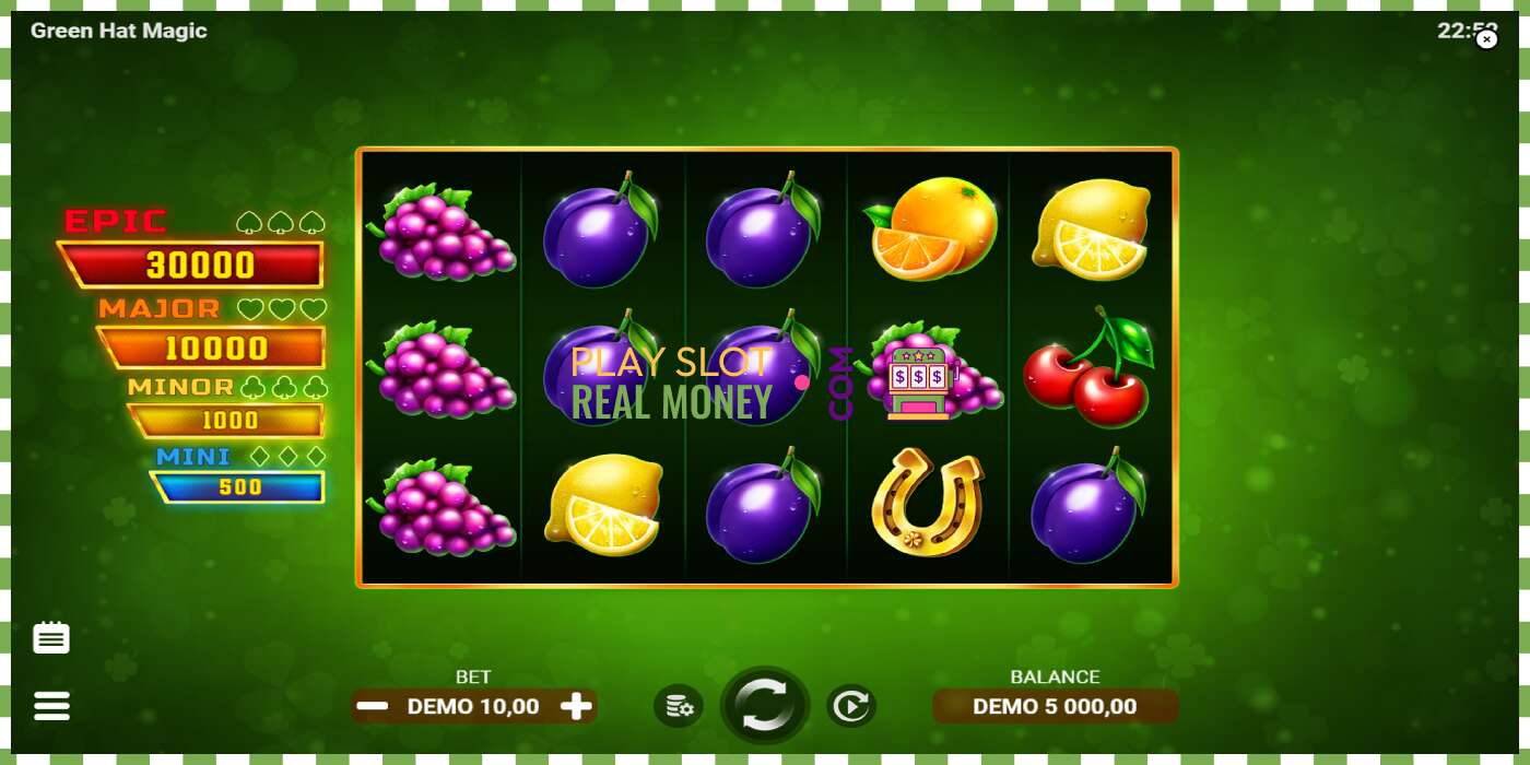 Slot Green Hat Magic pe bani reali, poza - 2