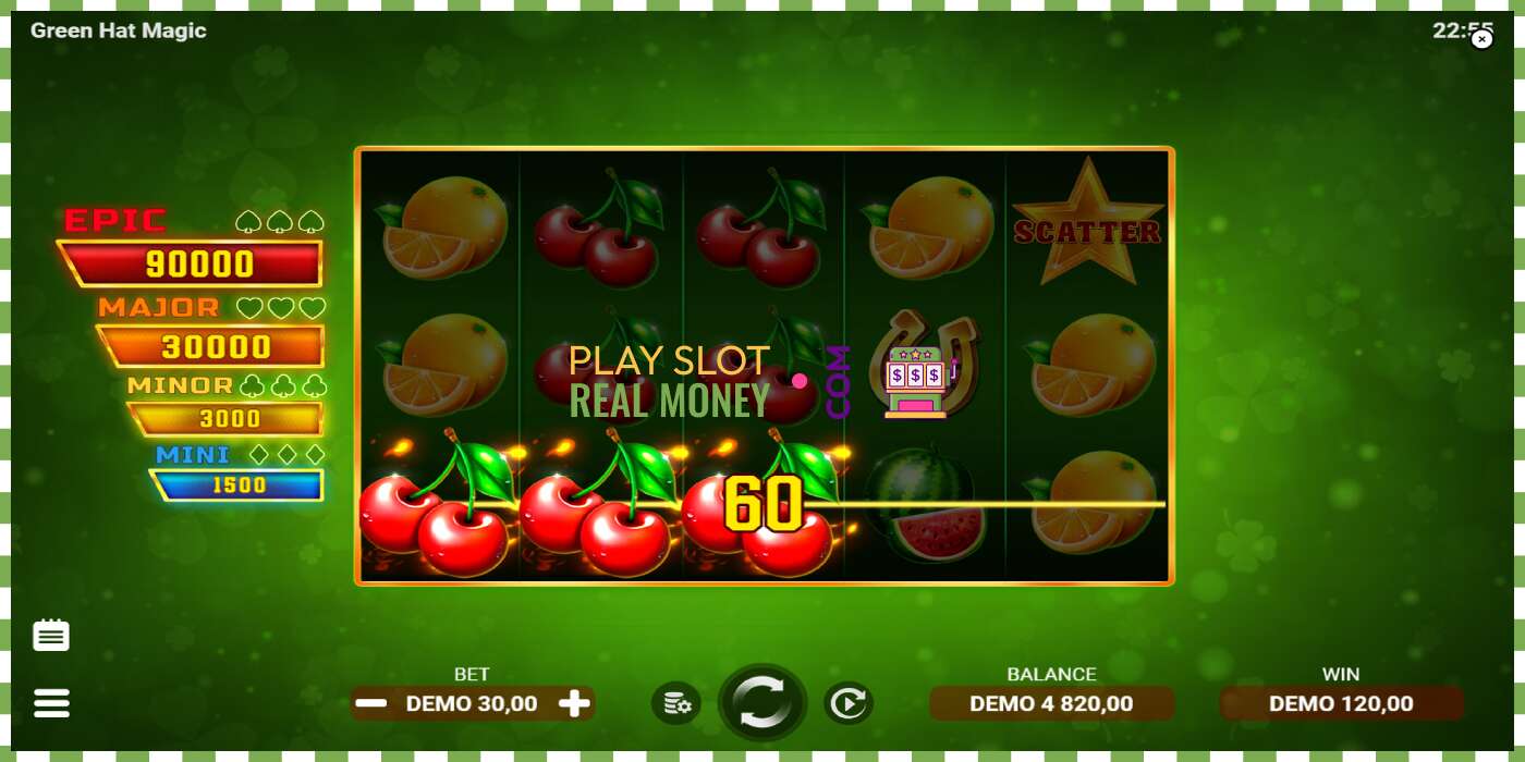 Slot Green Hat Magic pe bani reali, poza - 4