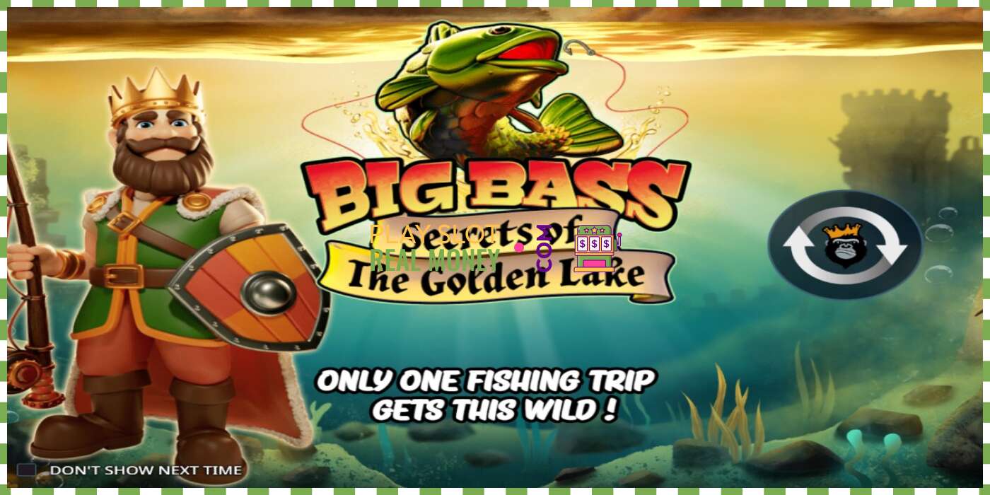 Слот Big Bass Secrets of the Golden Lake за вистински пари, слика - 1