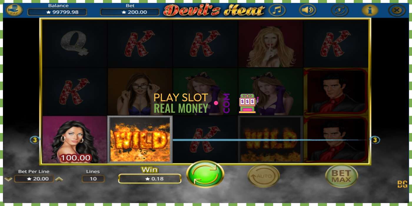 Slot Devil’s Heat oikealla rahalla, kuva - 3