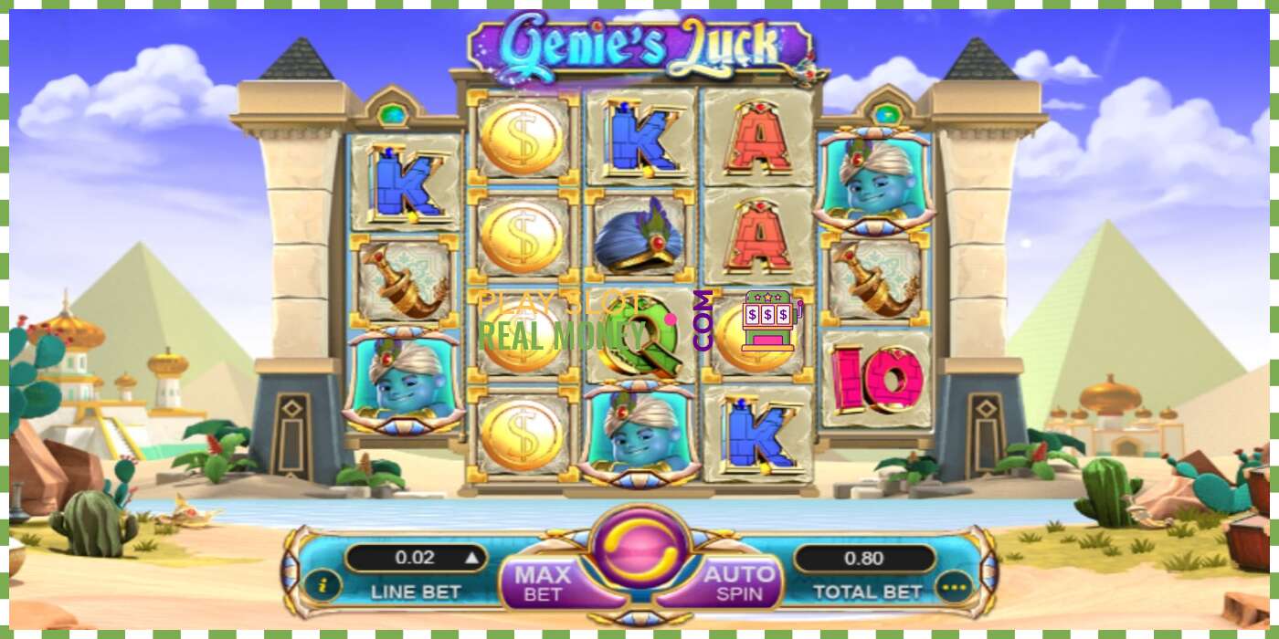 Ranura Genie’s Luck per diners reals, imatge - 2