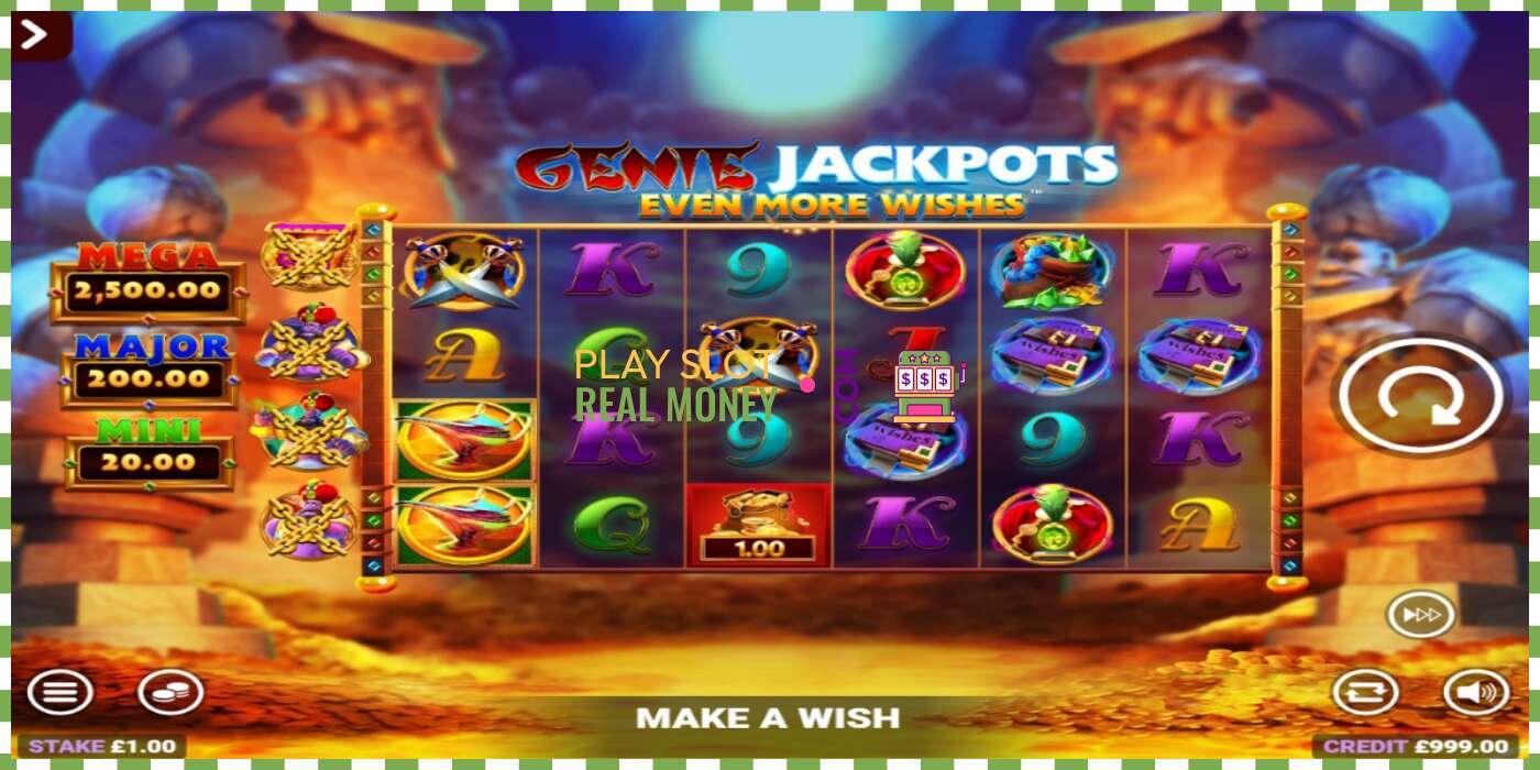 Слот Genie Jackpots Even More Wishes на реальные деньги, картинка - 2