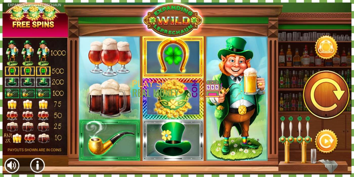 Սլոտ Expanding Wild Leprechaun իրական փողի դիմաց, նկար - 2