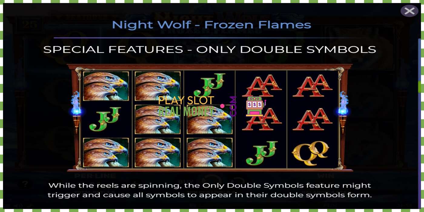 Slot Night Wolf - Frozen Flames por dinheiro real, foto - 5