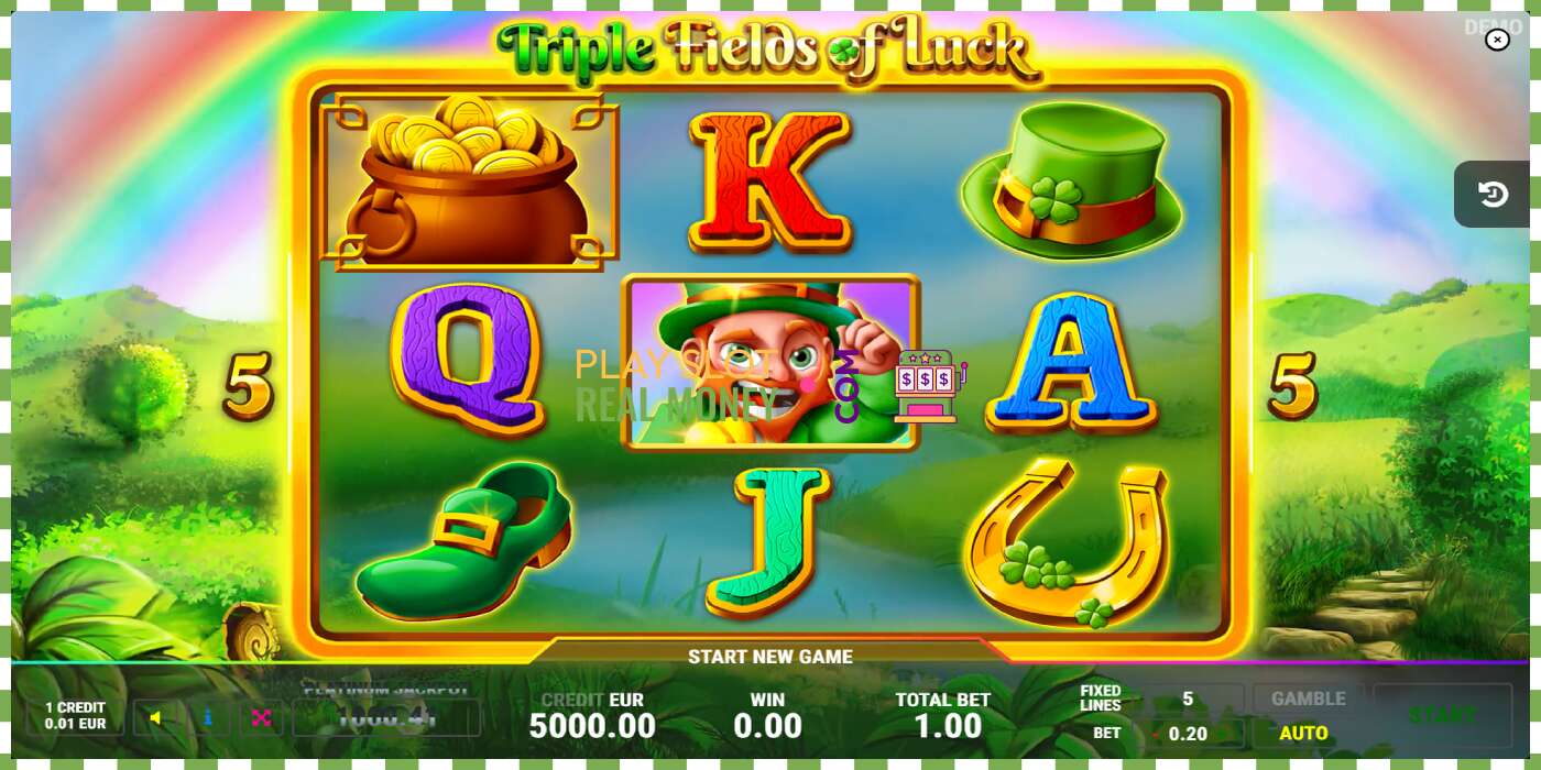 Reža Triple Fields of Luck za pravi denar, slika - 1