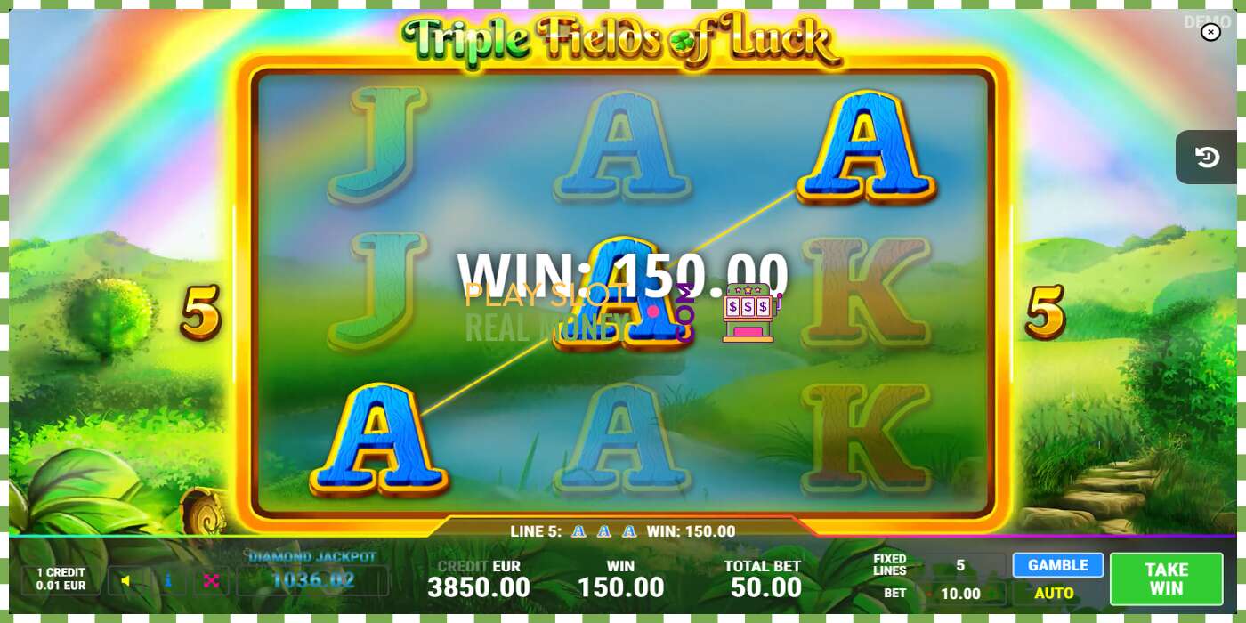 Reža Triple Fields of Luck za pravi denar, slika - 2