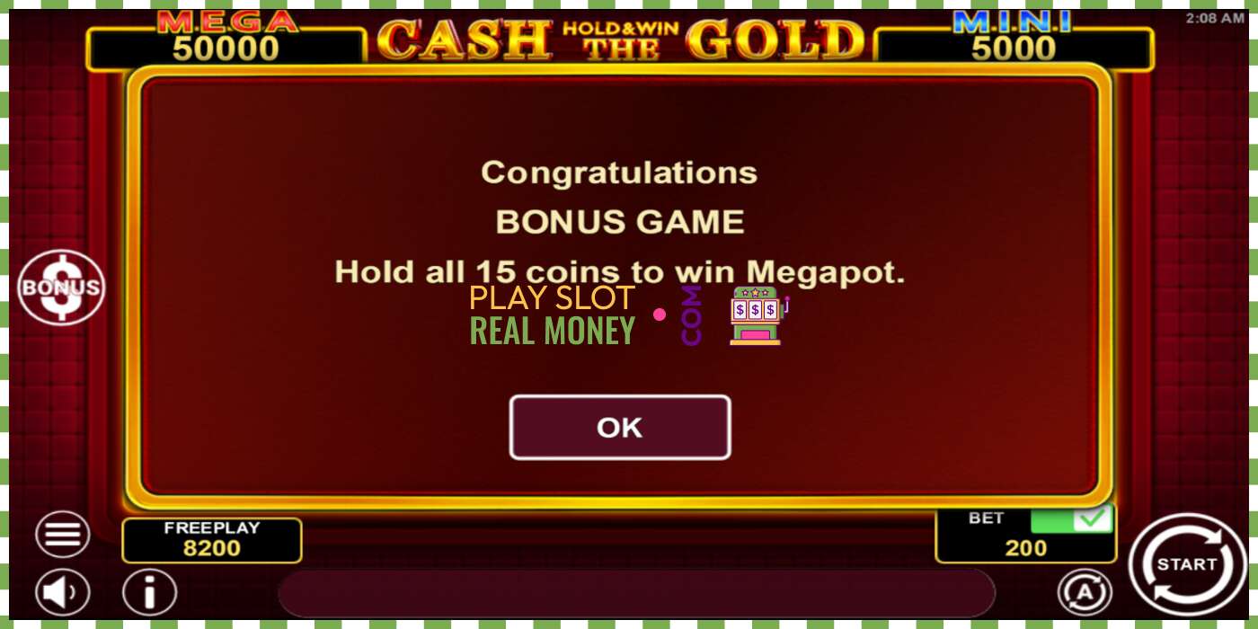 Слот Cash The Gold Hold & Win на реальные деньги, картинка - 3