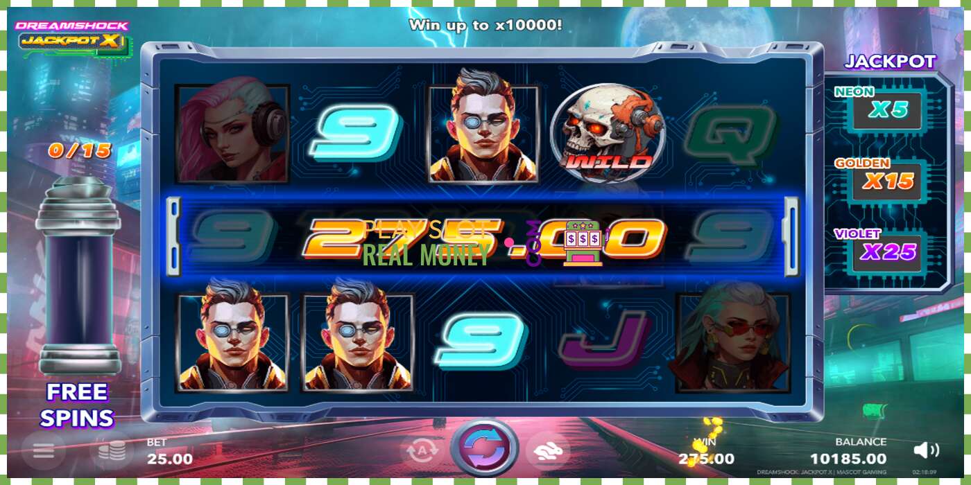 Slot Dreamshock: Jackpot X für echtes geld, bild - 2