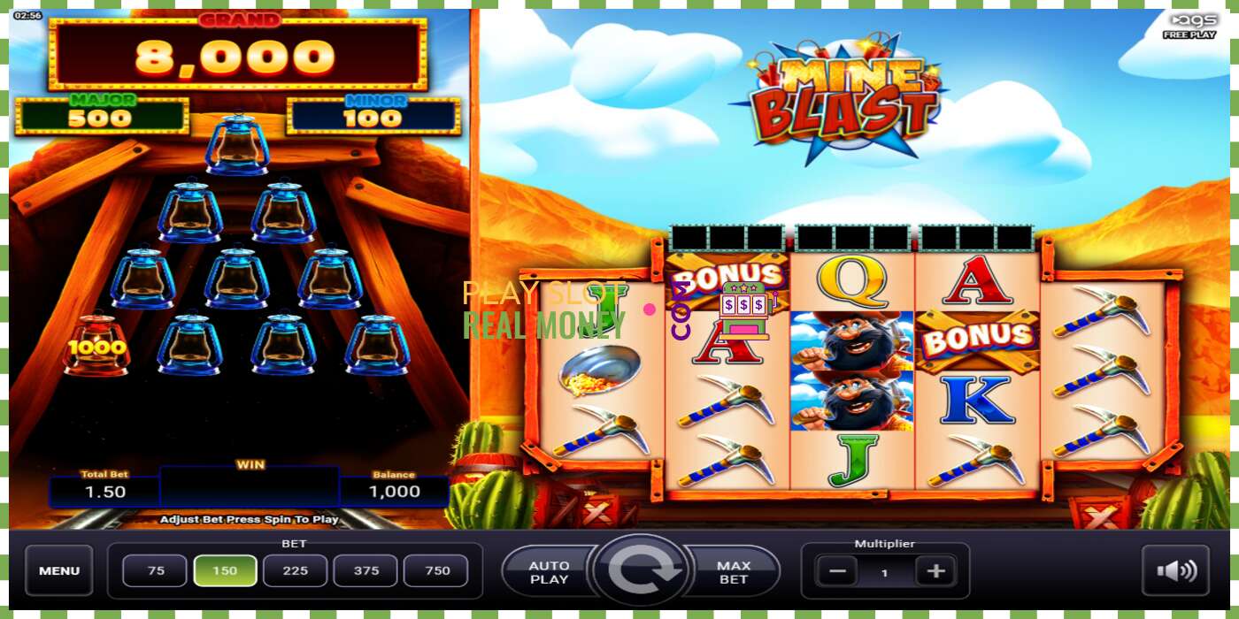 Slot Mine Blast por diñeiro real, imaxe - 1