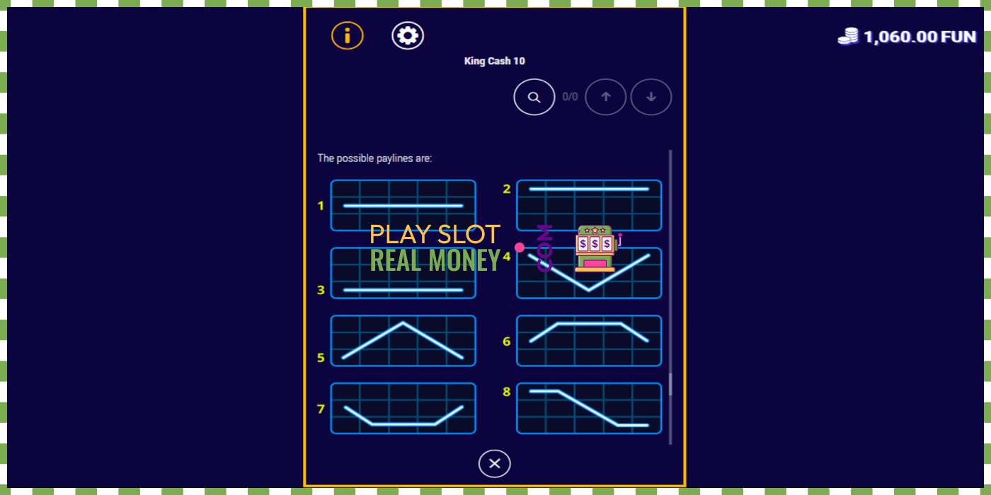 Slot King Cash 10 por diñeiro real, imaxe - 6