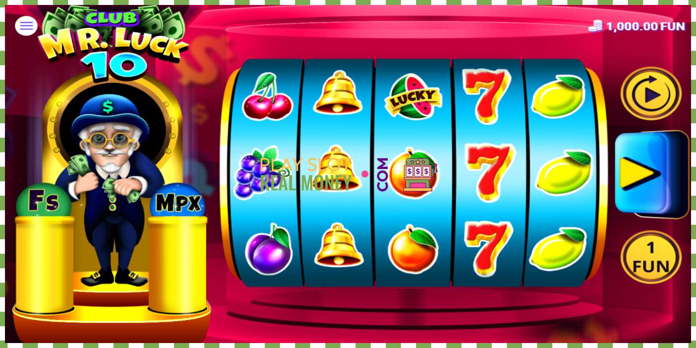 Slot Club Mr. Luck 10 za pravi novac, slika - 2