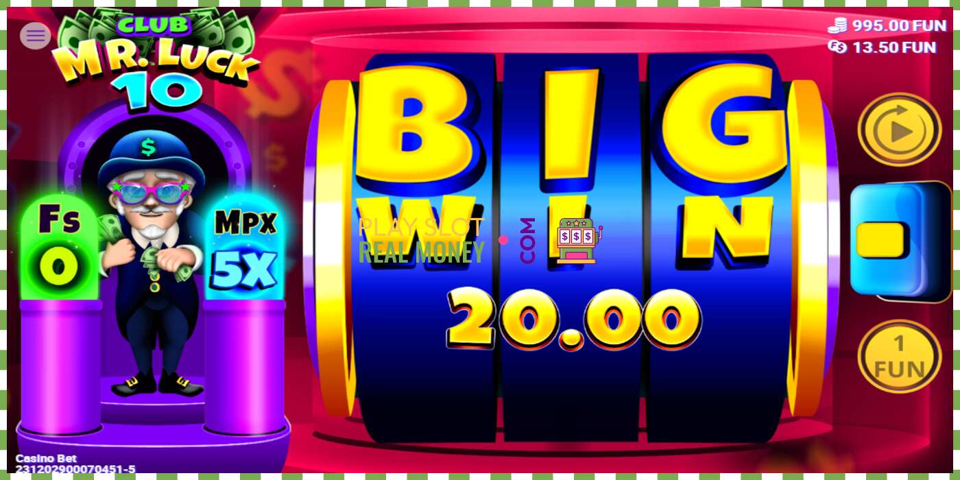 Slot Club Mr. Luck 10 za pravi novac, slika - 5