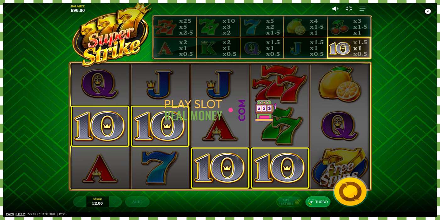 Slot 777 Super Strike za pravi novac, slika - 2