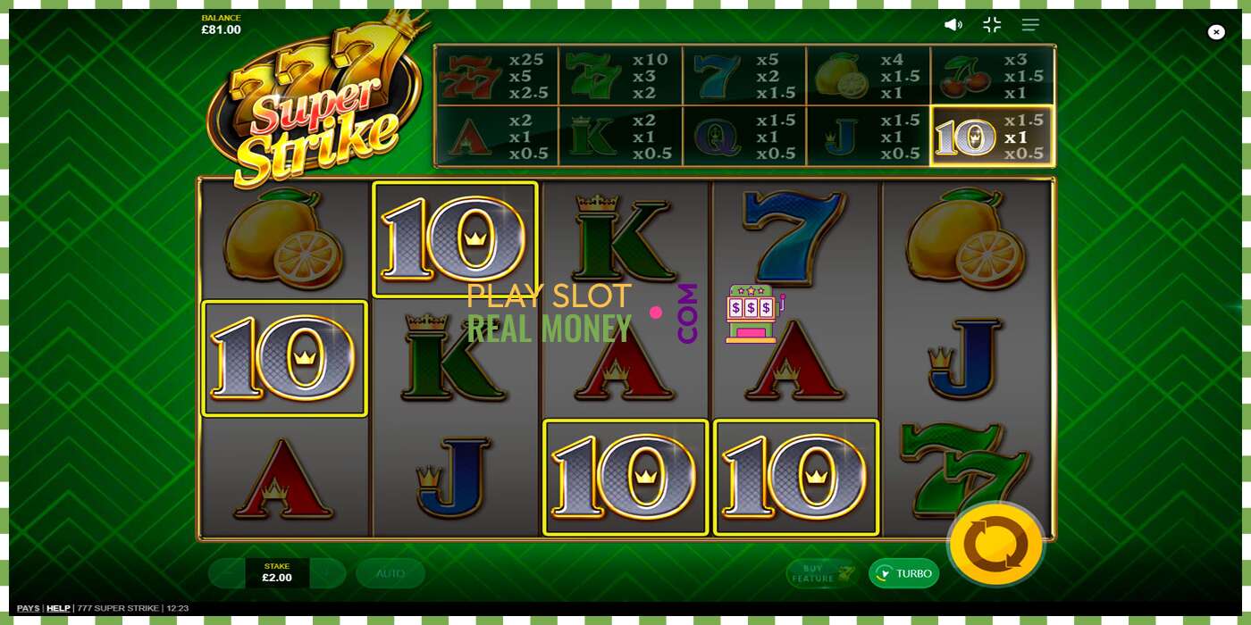 Slot 777 Super Strike za pravi novac, slika - 5