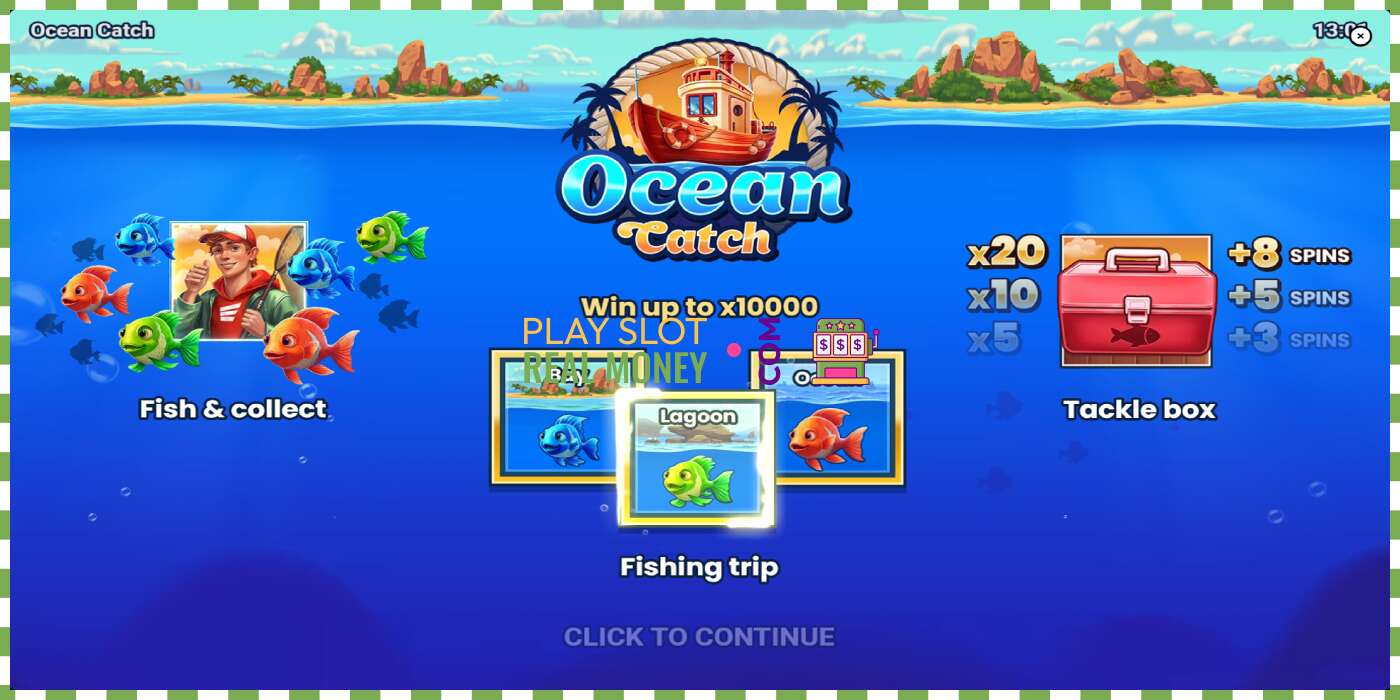 Ranura Ocean Catch por dinero real, foto - 1