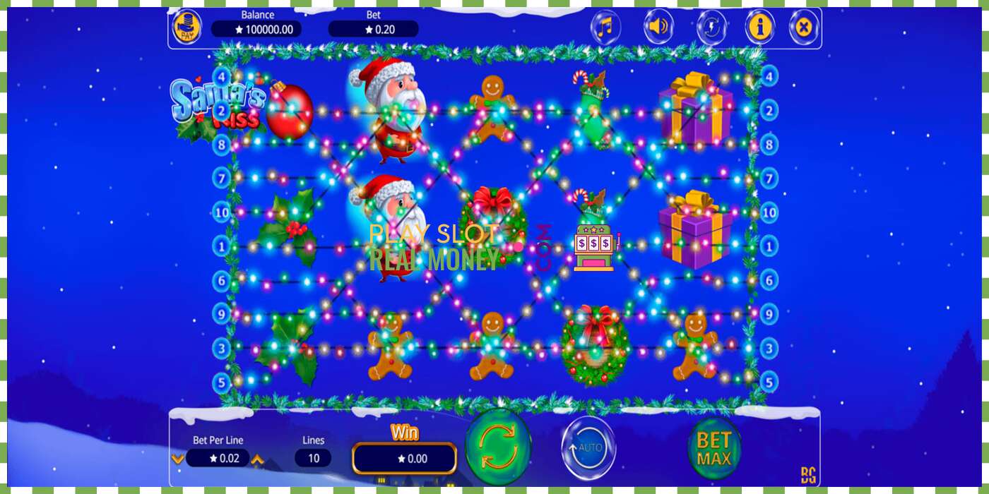 Slot Santa´s Kiss untuk wang sebenar, gambar - 1