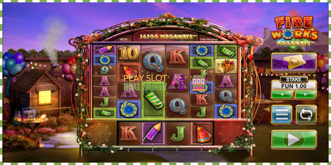 Slot Fireworks Megaways por diñeiro real, imaxe - 2