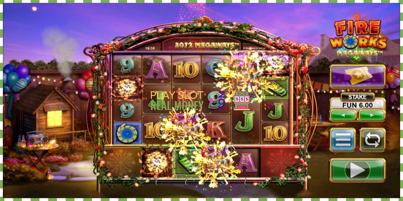 Slot Fireworks Megaways por diñeiro real, imaxe - 3