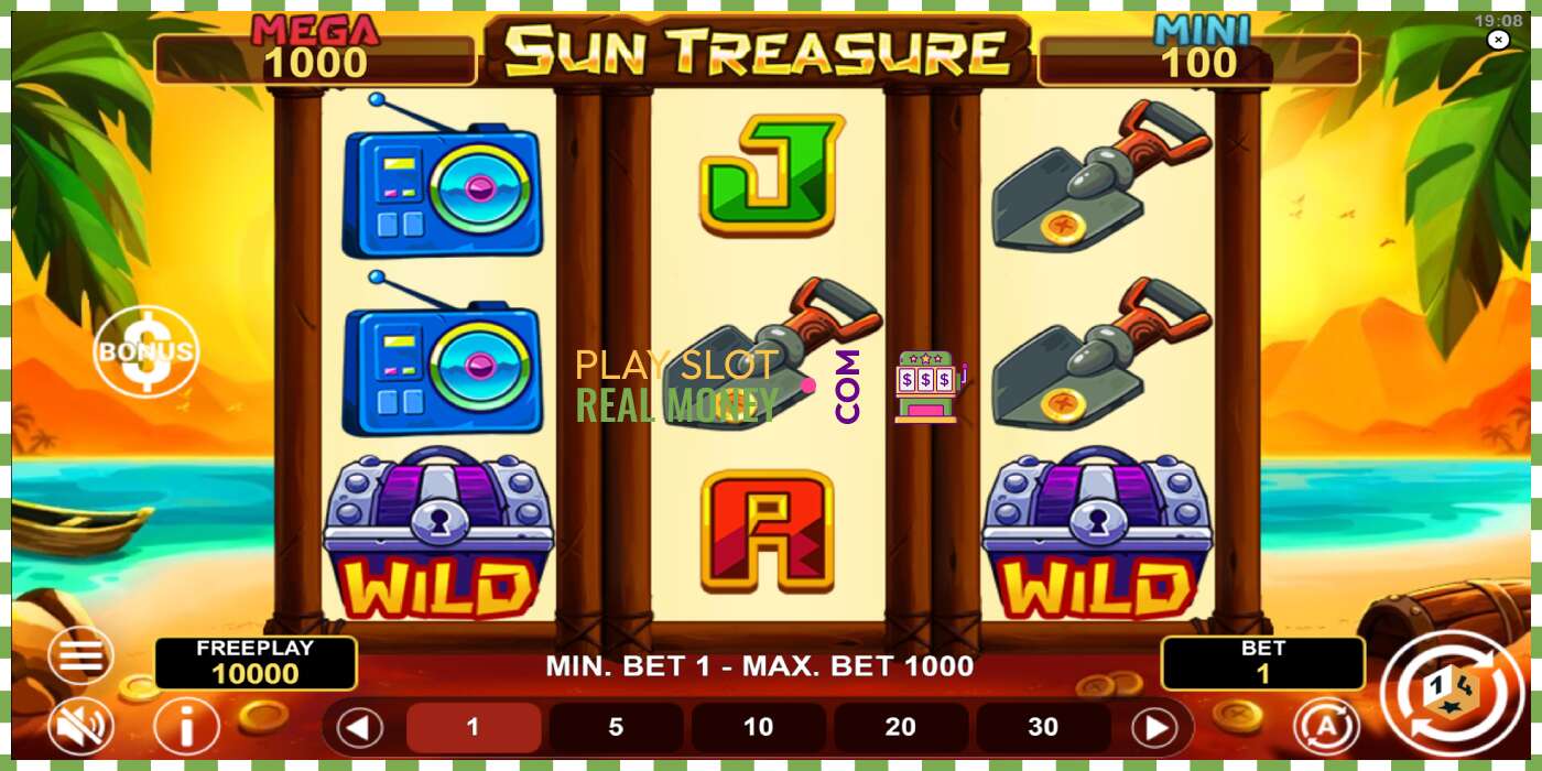 स्लॉट Sun Treasure Hold & Win वास्तविक पैशासाठी, चित्र - 2