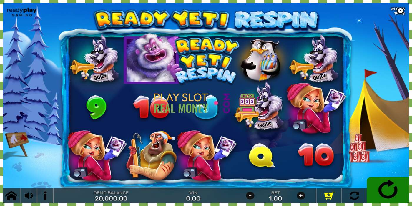 Slot Ready Yeti Respin чыныгы акча үчүн, сүрөт - 2