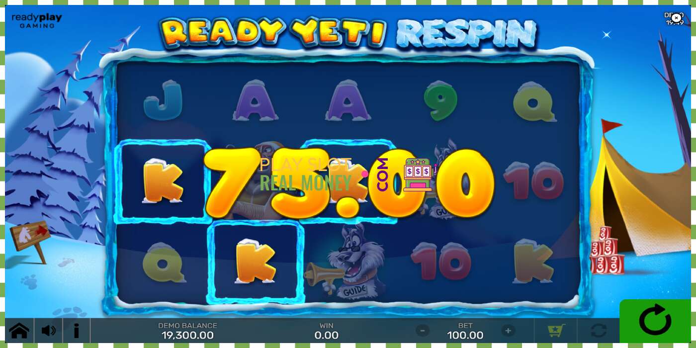 Slot Ready Yeti Respin чыныгы акча үчүн, сүрөт - 3