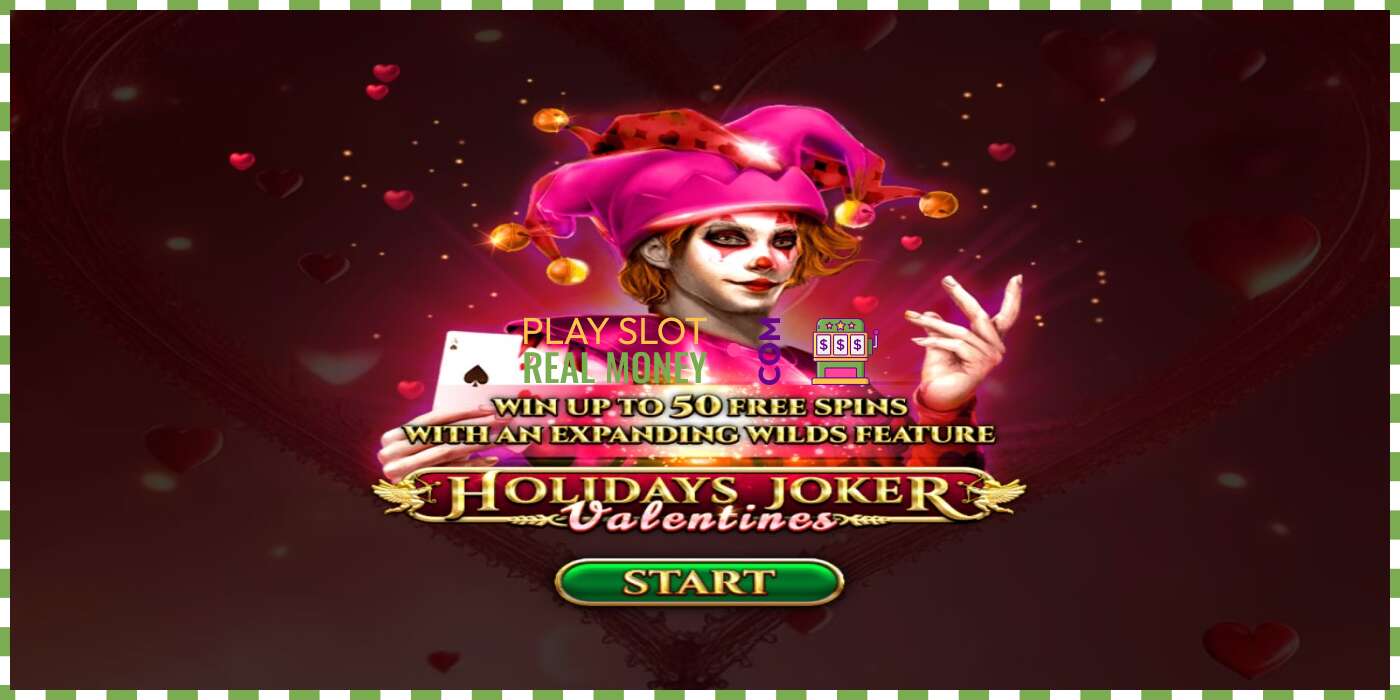 Слот Holidays Joker - Valentines на реальные деньги, картинка - 1