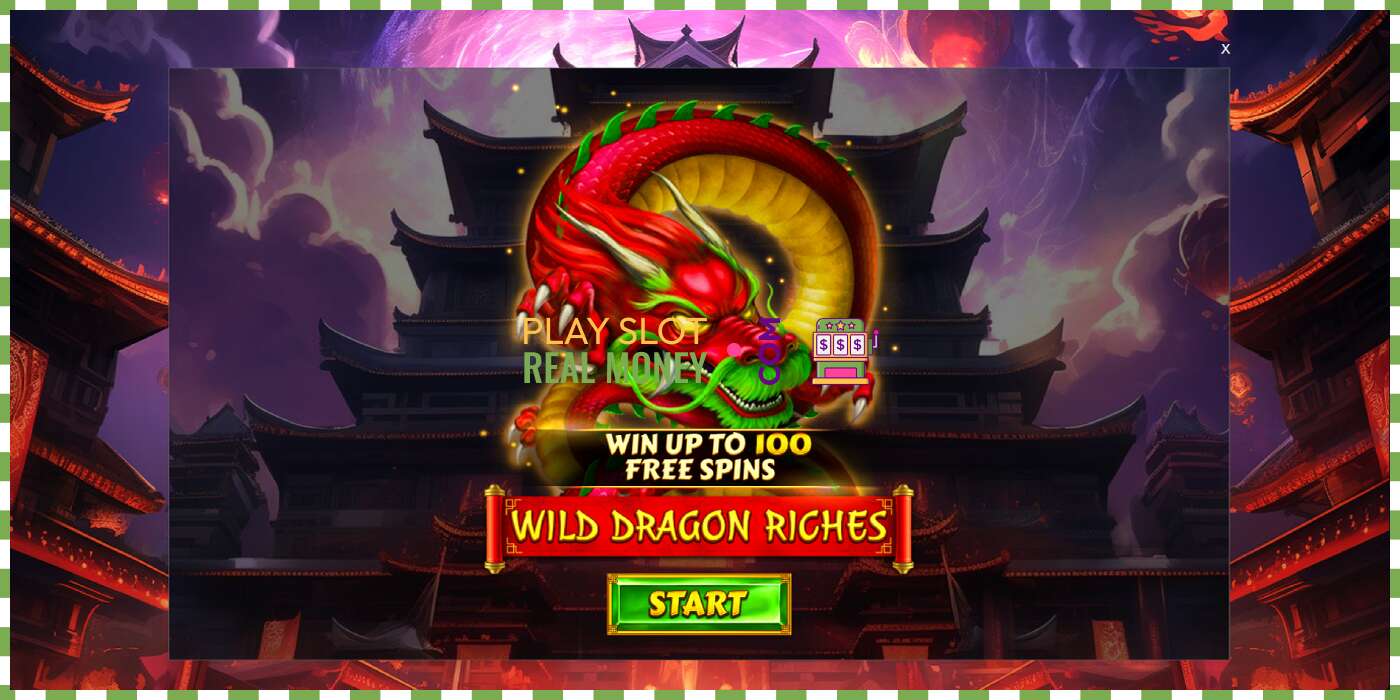 স্লট Wild Dragon Riches প্রকৃত অর্থের জন্য, ছবি - 1