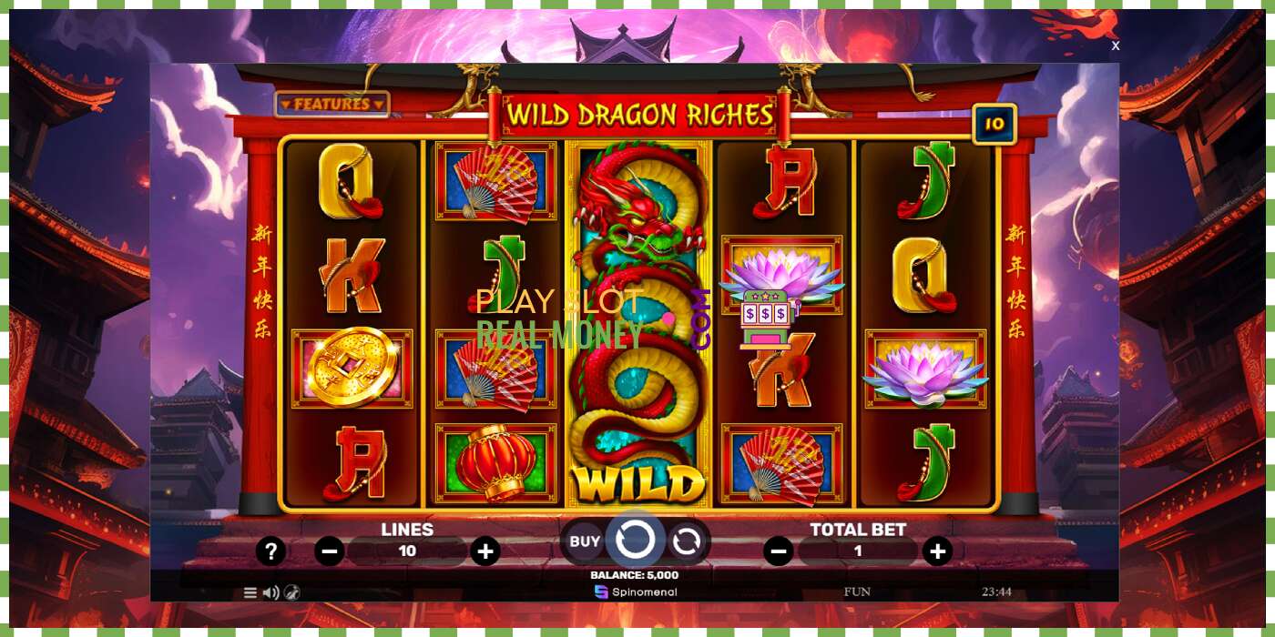 স্লট Wild Dragon Riches প্রকৃত অর্থের জন্য, ছবি - 2