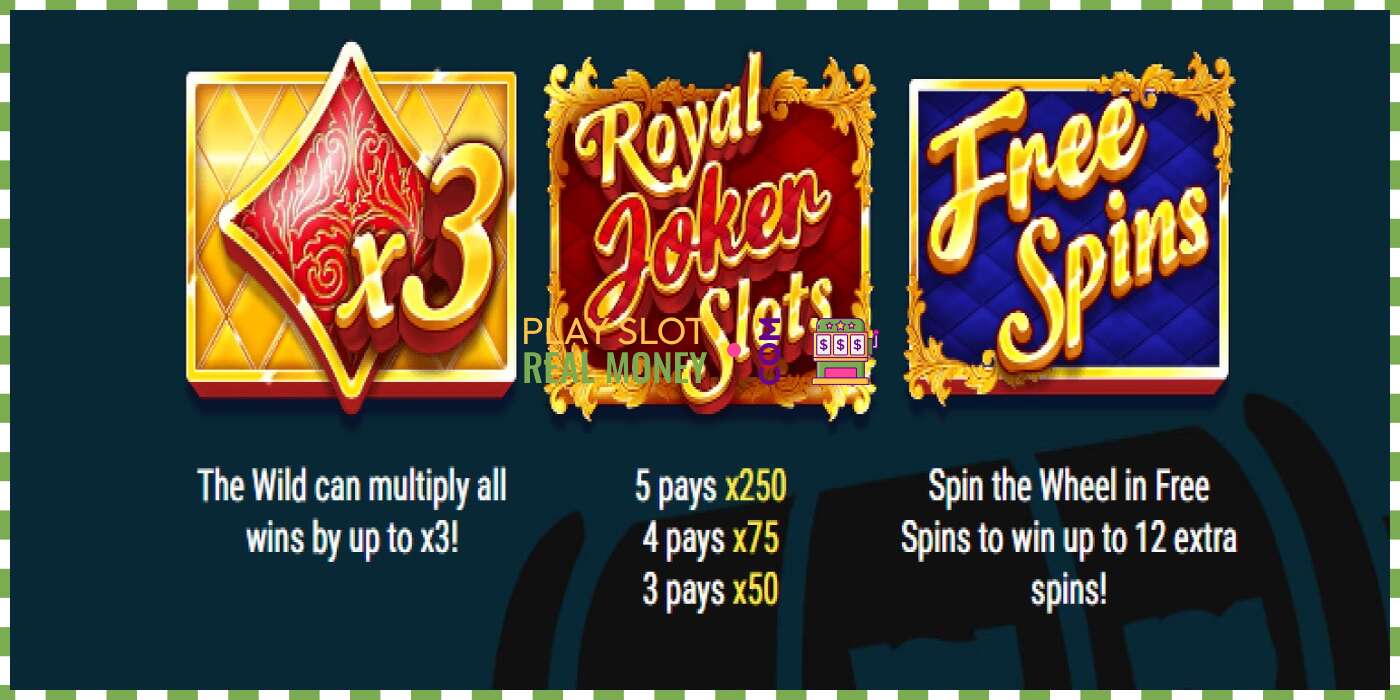 Слот Royal Joker Slots на реальные деньги, картинка - 5