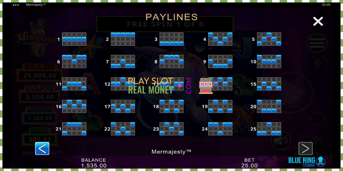 Slot Mermajesty za skutočné peniaze, obrázok - 7