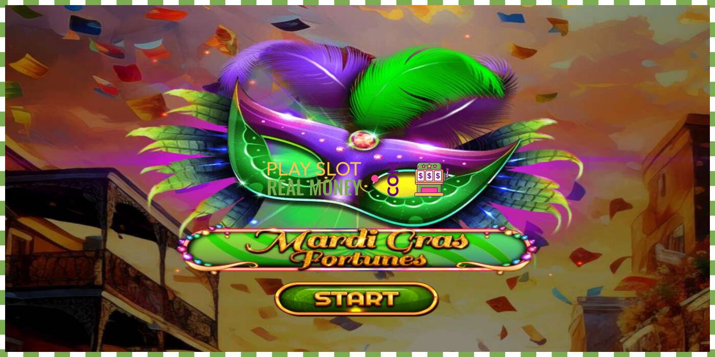 Слот Mardi Gras Fortunes на реальные деньги, картинка - 1