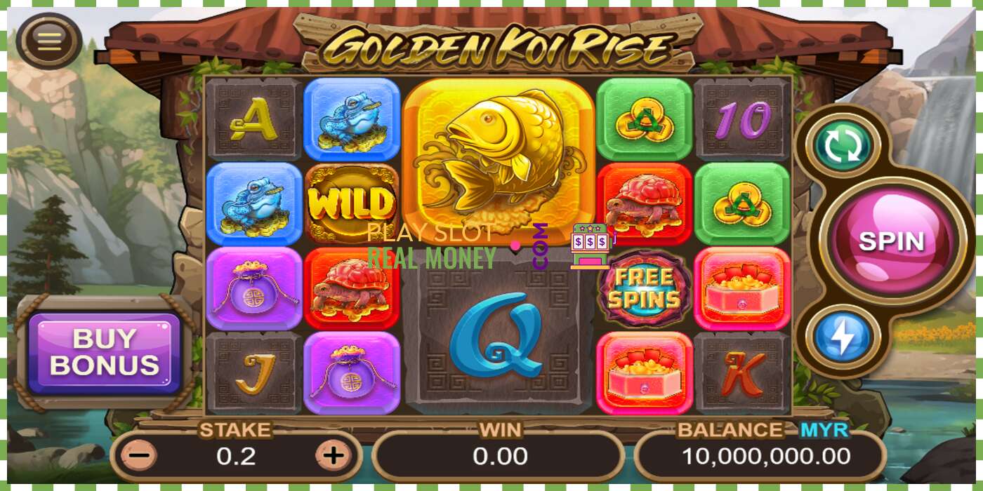 Slot Golden Koi Rise por dinheiro real, foto - 2