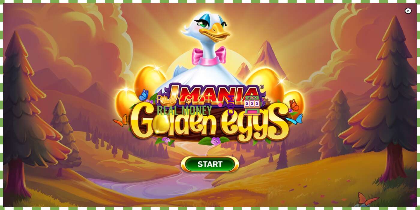 Slot J Mania Golden Eggs za skutečné peníze, obrázek - 1