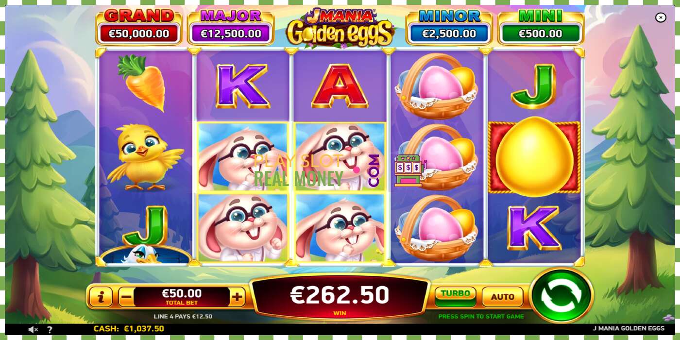 Slot J Mania Golden Eggs za skutečné peníze, obrázek - 4