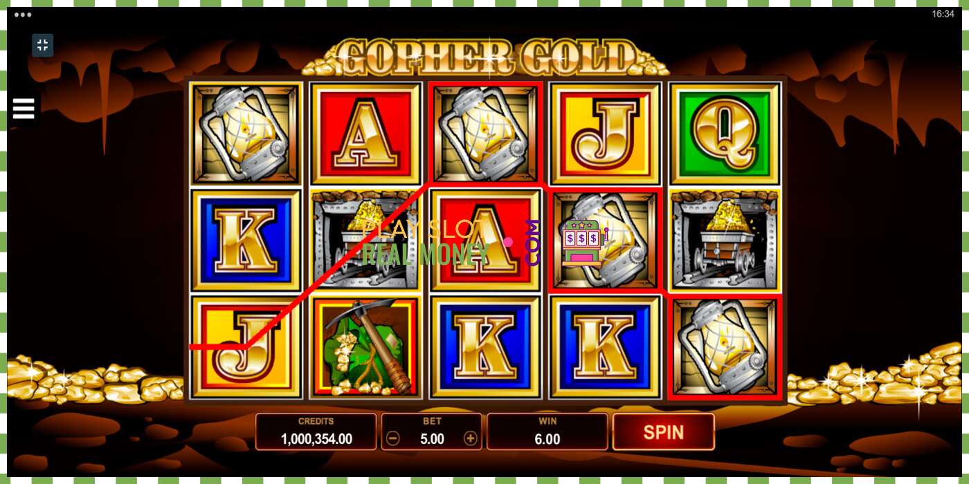 Слот Gopher Gold на реальные деньги, картинка - 4