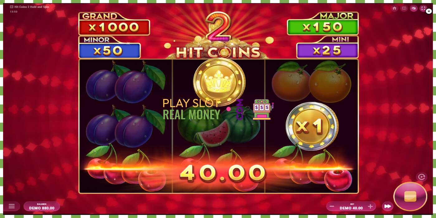 Slot Hit Coins 2 Hold and Spin pe bani reali, poza - 3