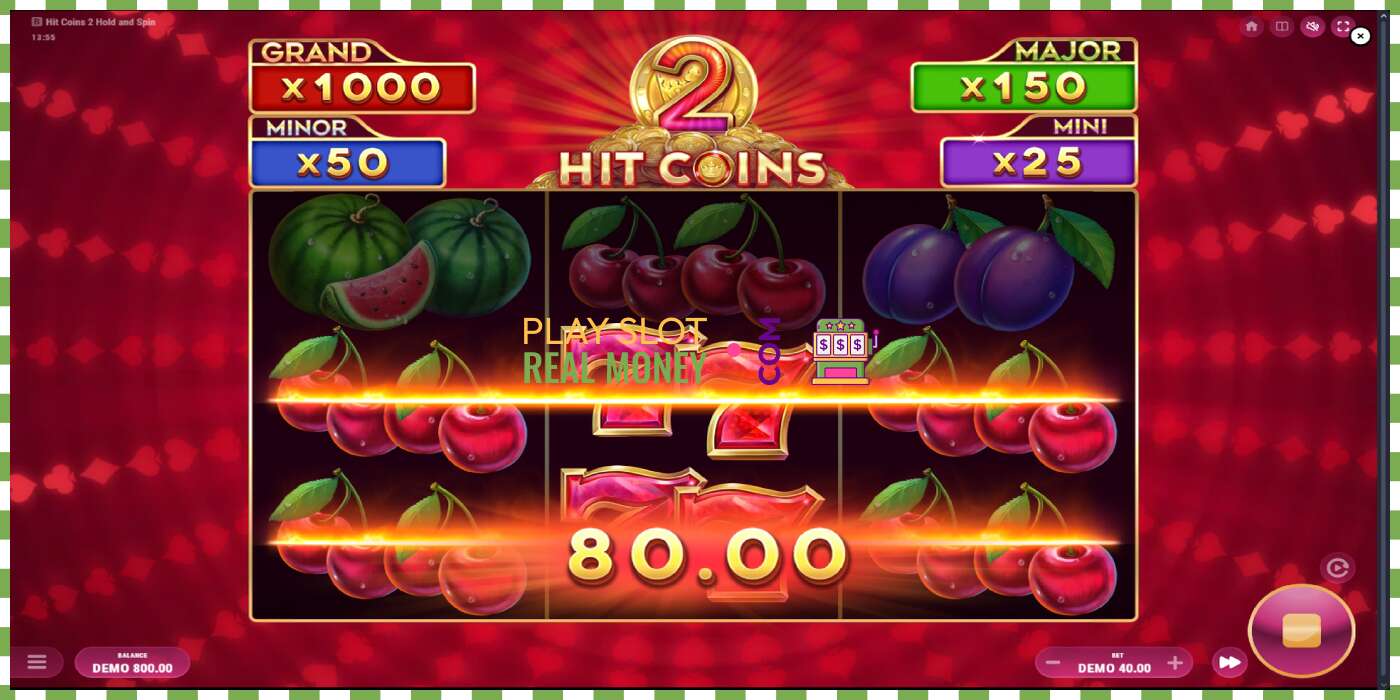 Slot Hit Coins 2 Hold and Spin pe bani reali, poza - 4