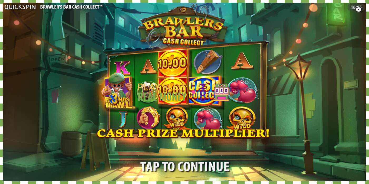 Lizdas Brawlers Bar Cash Collect už tikrus pinigus, nuotrauka - 1