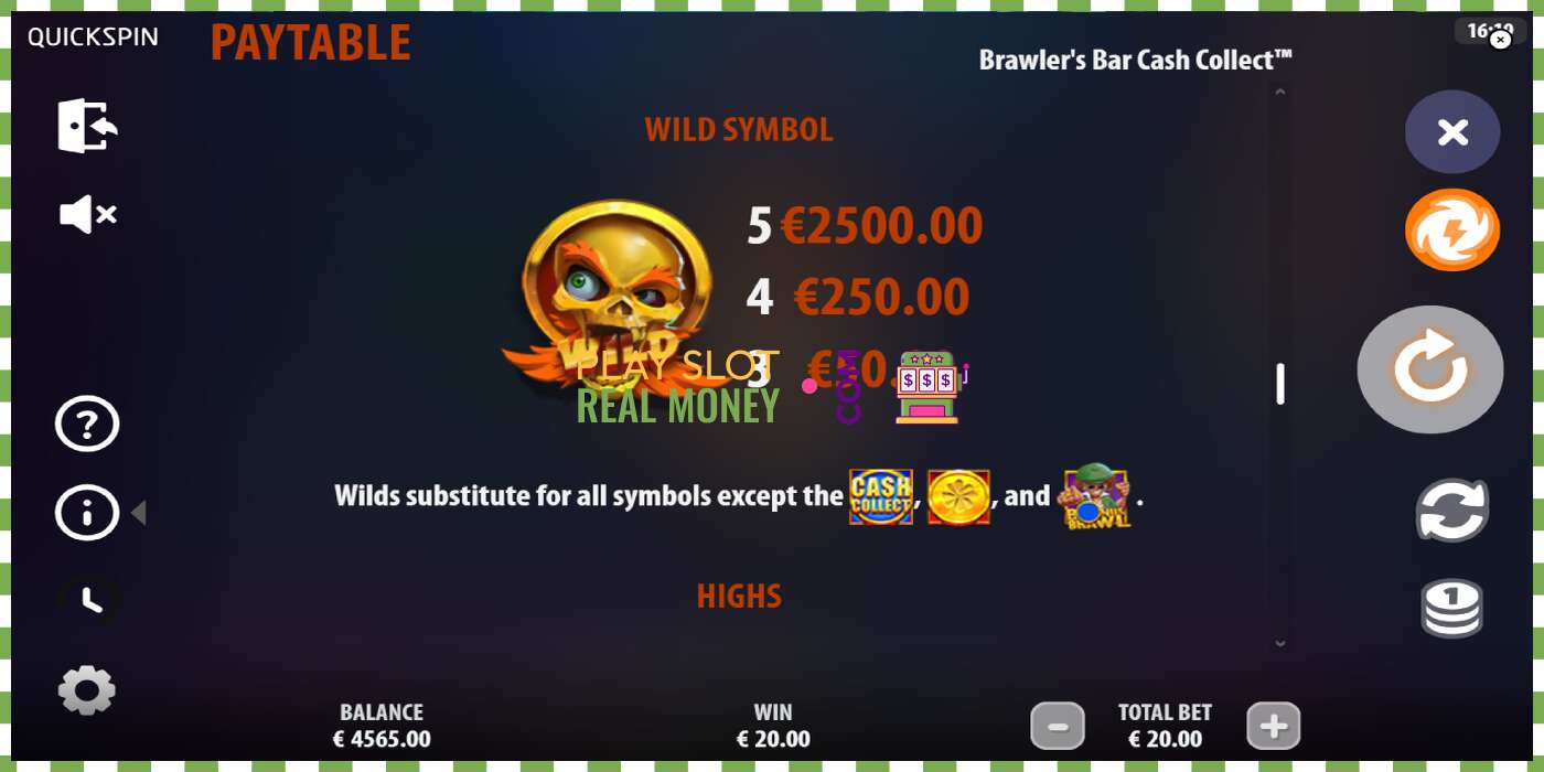 Lizdas Brawlers Bar Cash Collect už tikrus pinigus, nuotrauka - 6